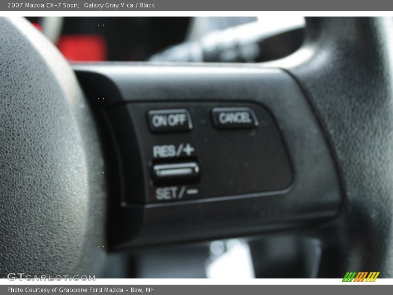 Galaxy Gray Mica / Black 2007 Mazda CX-7 Sport