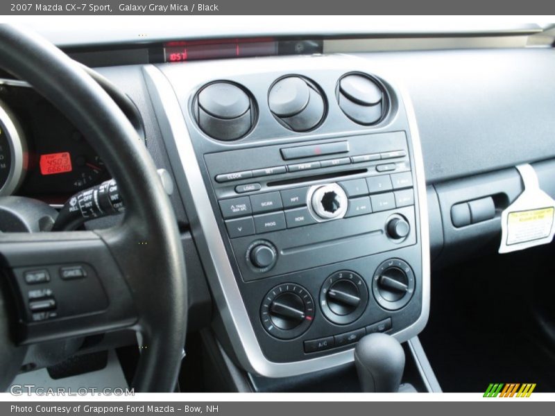 Galaxy Gray Mica / Black 2007 Mazda CX-7 Sport