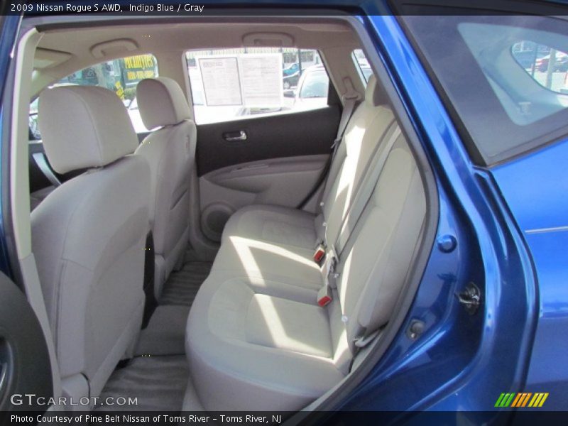 Indigo Blue / Gray 2009 Nissan Rogue S AWD