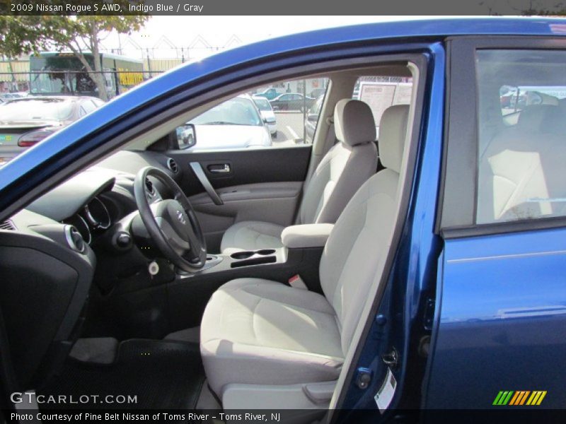 Indigo Blue / Gray 2009 Nissan Rogue S AWD