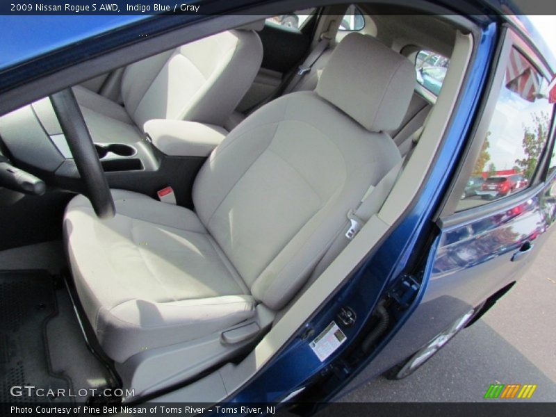 Indigo Blue / Gray 2009 Nissan Rogue S AWD