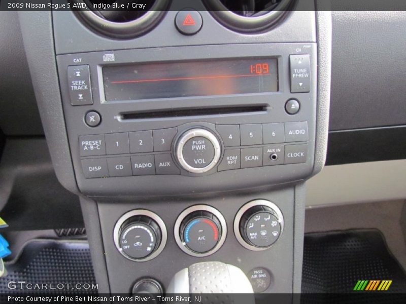 Indigo Blue / Gray 2009 Nissan Rogue S AWD