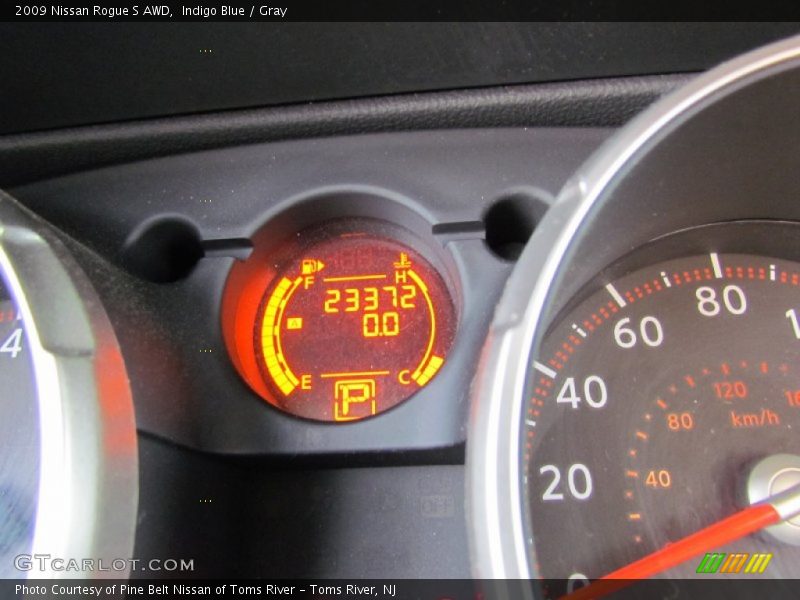 Indigo Blue / Gray 2009 Nissan Rogue S AWD