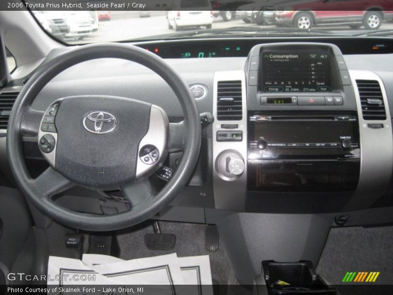Seaside Pearl / Gray 2006 Toyota Prius Hybrid