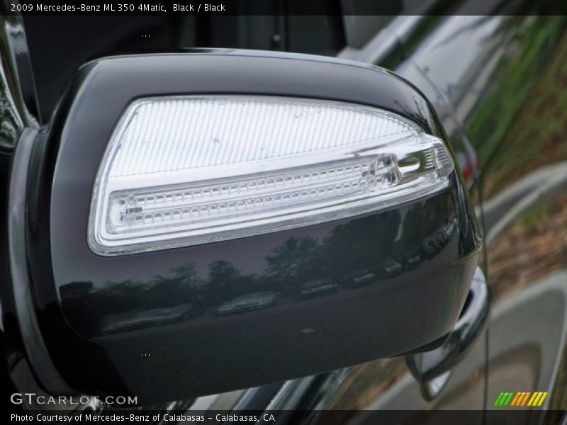 Black / Black 2009 Mercedes-Benz ML 350 4Matic
