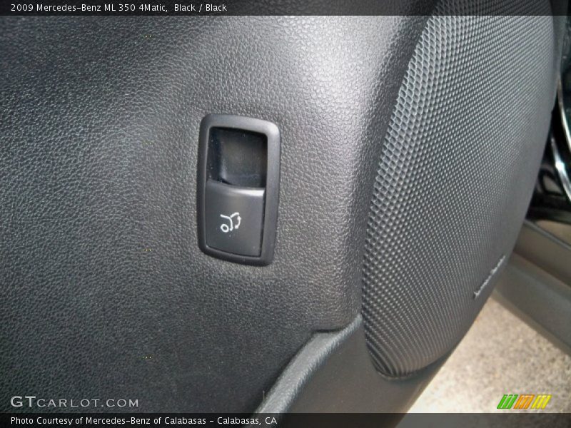 Black / Black 2009 Mercedes-Benz ML 350 4Matic