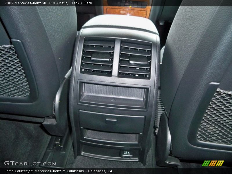 Black / Black 2009 Mercedes-Benz ML 350 4Matic