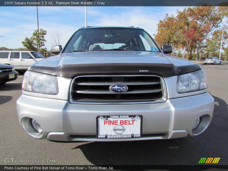 Platinum Silver Metallic / Gray 2005 Subaru Forester 2.5 XS