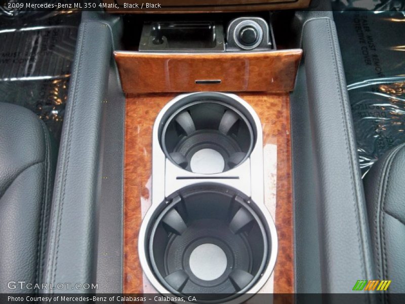 Black / Black 2009 Mercedes-Benz ML 350 4Matic