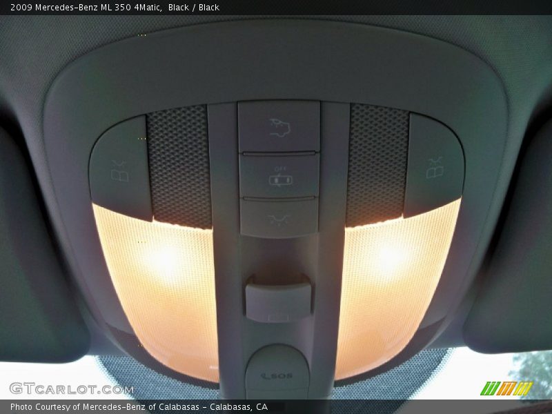 Black / Black 2009 Mercedes-Benz ML 350 4Matic
