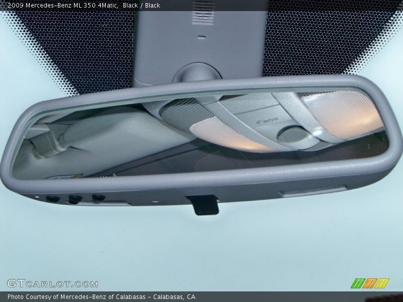 Black / Black 2009 Mercedes-Benz ML 350 4Matic