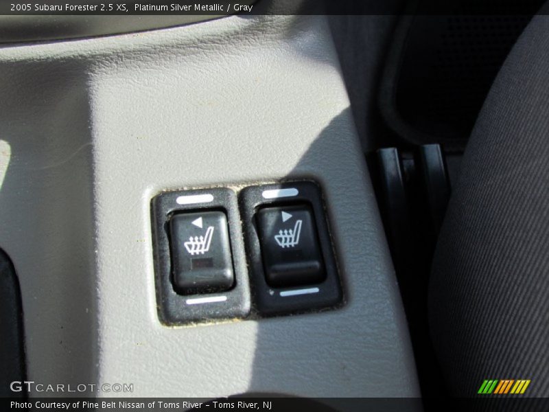 Platinum Silver Metallic / Gray 2005 Subaru Forester 2.5 XS