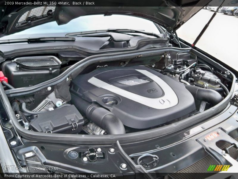 Black / Black 2009 Mercedes-Benz ML 350 4Matic