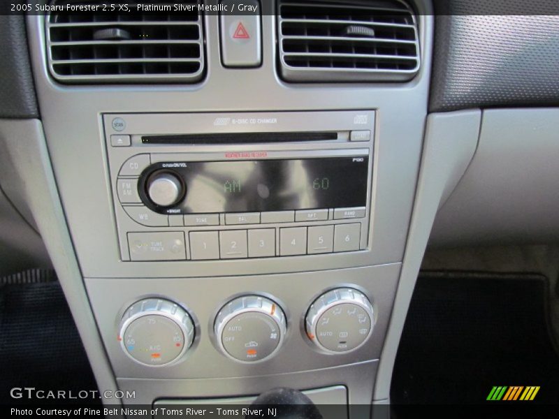 Platinum Silver Metallic / Gray 2005 Subaru Forester 2.5 XS