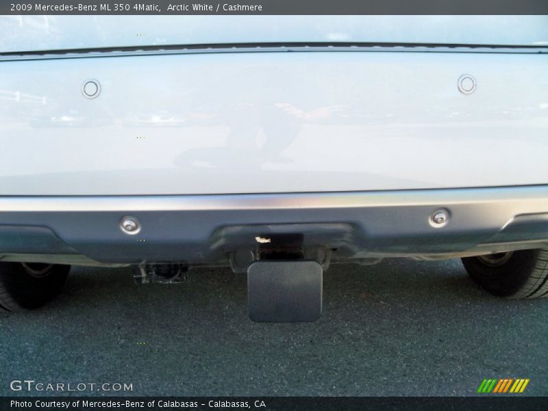 Arctic White / Cashmere 2009 Mercedes-Benz ML 350 4Matic