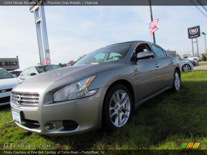 Precision Gray Metallic / Charcoal 2009 Nissan Maxima 3.5 S