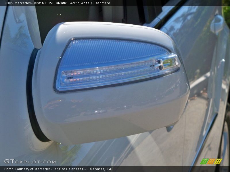 Arctic White / Cashmere 2009 Mercedes-Benz ML 350 4Matic