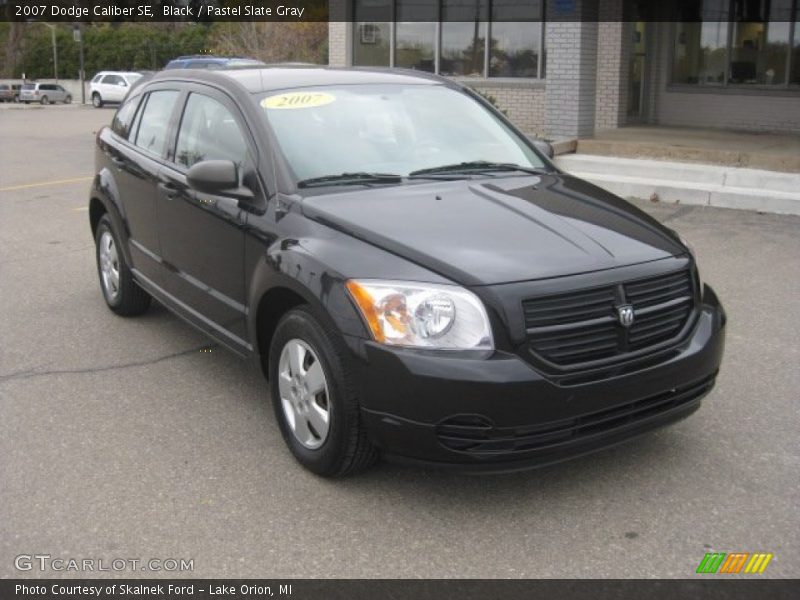 Black / Pastel Slate Gray 2007 Dodge Caliber SE