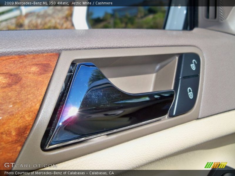 Arctic White / Cashmere 2009 Mercedes-Benz ML 350 4Matic