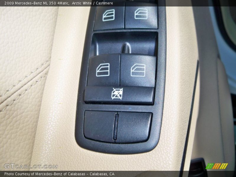 Arctic White / Cashmere 2009 Mercedes-Benz ML 350 4Matic