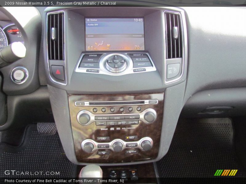 Precision Gray Metallic / Charcoal 2009 Nissan Maxima 3.5 S