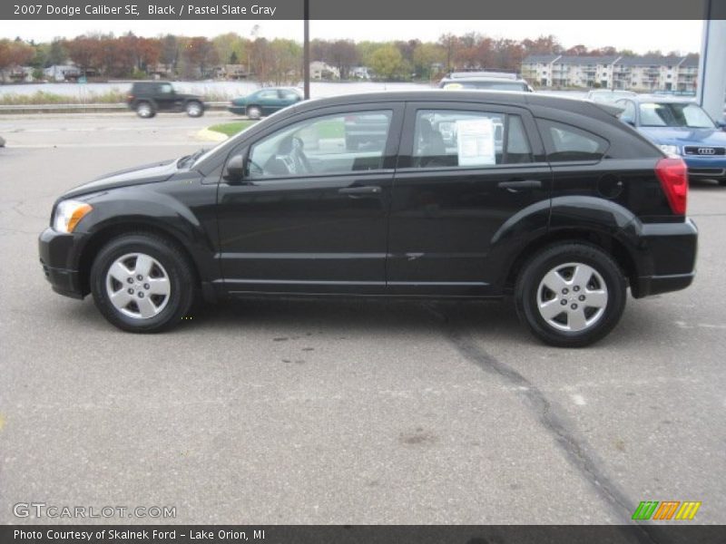 Black / Pastel Slate Gray 2007 Dodge Caliber SE
