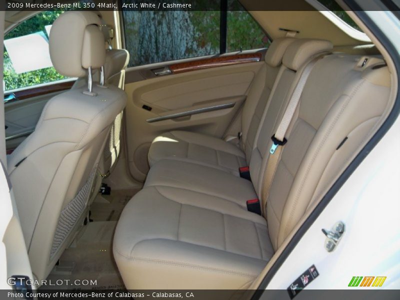 Arctic White / Cashmere 2009 Mercedes-Benz ML 350 4Matic
