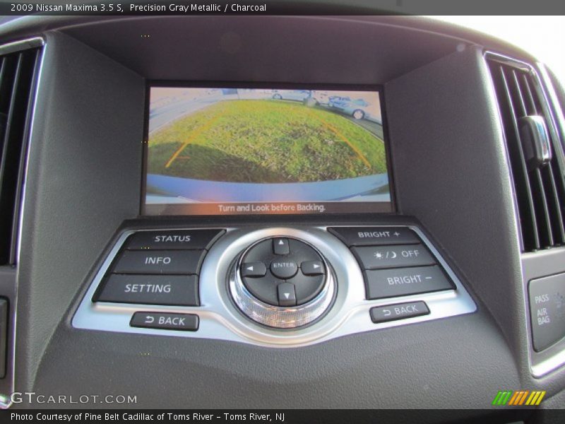 Precision Gray Metallic / Charcoal 2009 Nissan Maxima 3.5 S