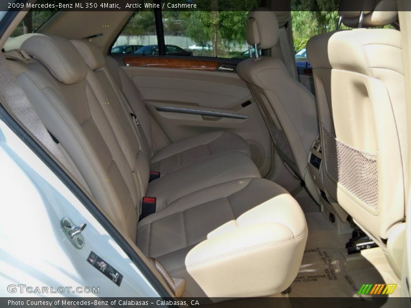 Arctic White / Cashmere 2009 Mercedes-Benz ML 350 4Matic