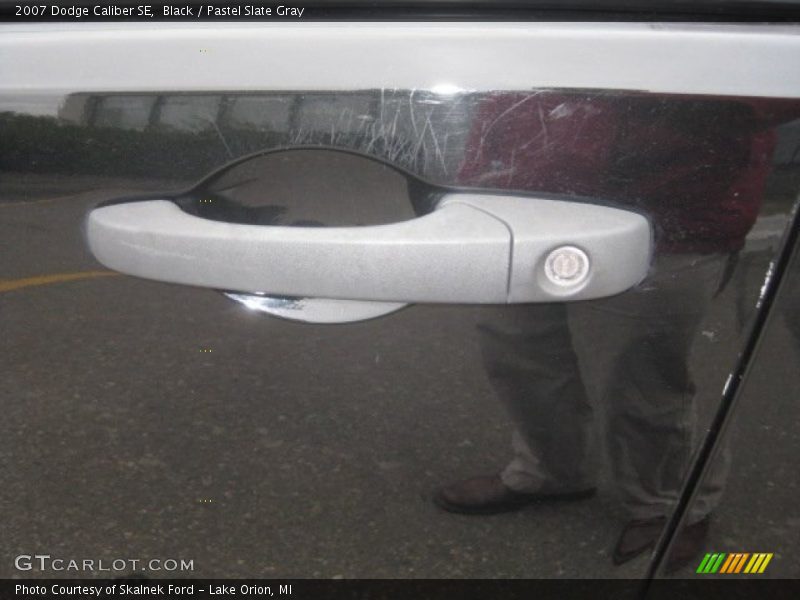 Black / Pastel Slate Gray 2007 Dodge Caliber SE