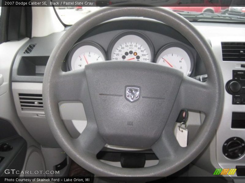 Black / Pastel Slate Gray 2007 Dodge Caliber SE