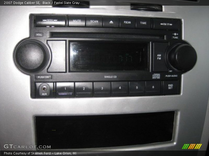 Black / Pastel Slate Gray 2007 Dodge Caliber SE