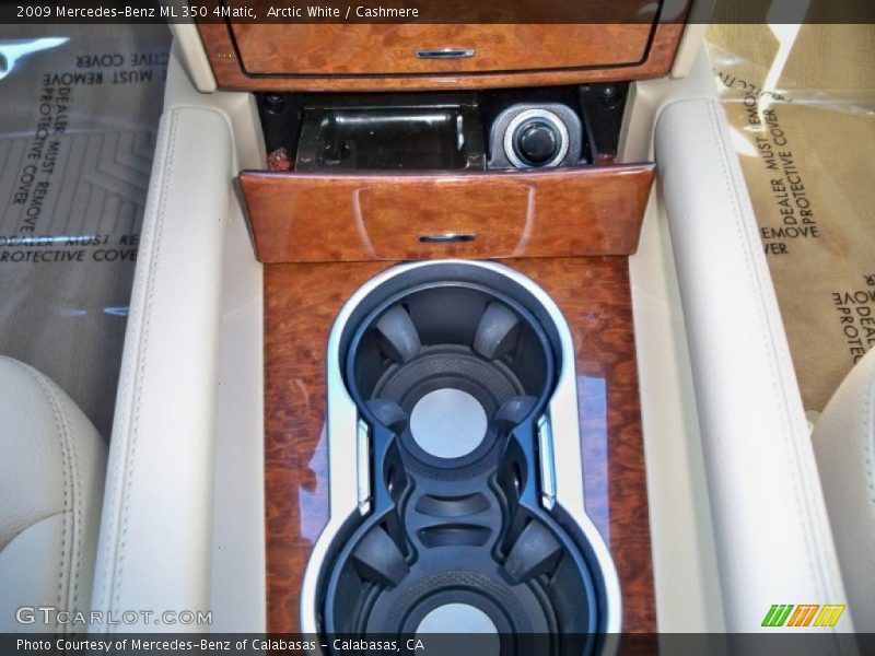 Arctic White / Cashmere 2009 Mercedes-Benz ML 350 4Matic
