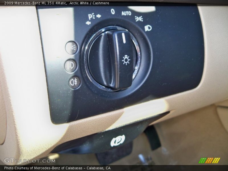 Arctic White / Cashmere 2009 Mercedes-Benz ML 350 4Matic