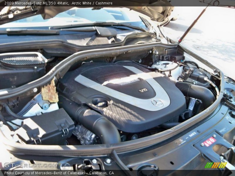 Arctic White / Cashmere 2009 Mercedes-Benz ML 350 4Matic