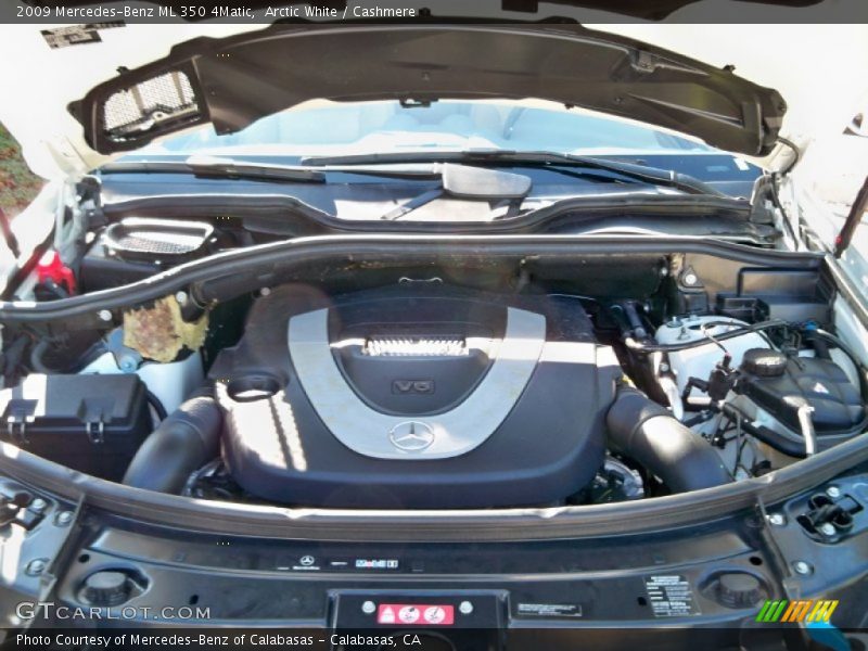 Arctic White / Cashmere 2009 Mercedes-Benz ML 350 4Matic