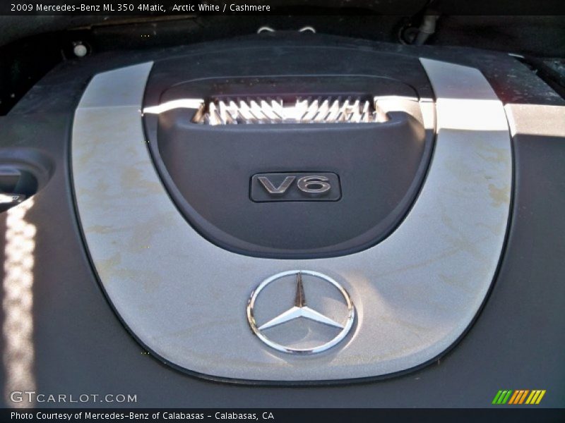 Arctic White / Cashmere 2009 Mercedes-Benz ML 350 4Matic