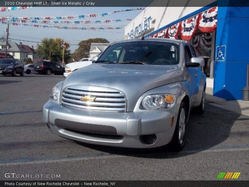 Silver Ice Metallic / Gray 2010 Chevrolet HHR LT