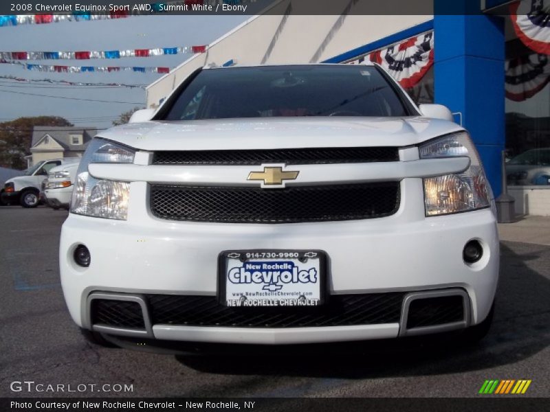 Summit White / Ebony 2008 Chevrolet Equinox Sport AWD