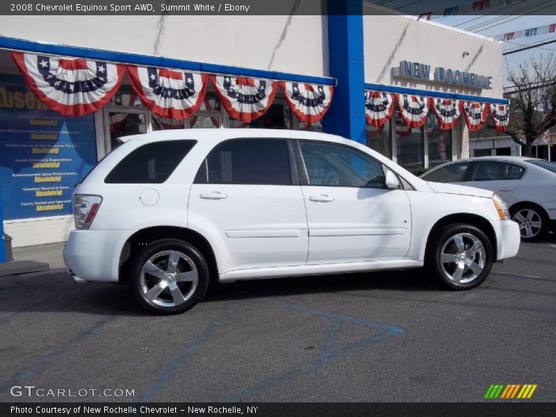 Summit White / Ebony 2008 Chevrolet Equinox Sport AWD