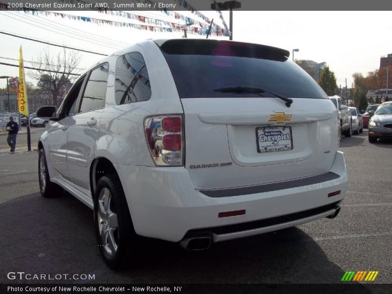 Summit White / Ebony 2008 Chevrolet Equinox Sport AWD