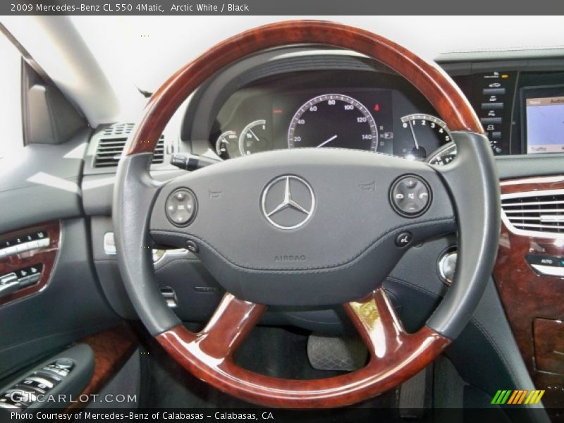  2009 CL 550 4Matic Steering Wheel