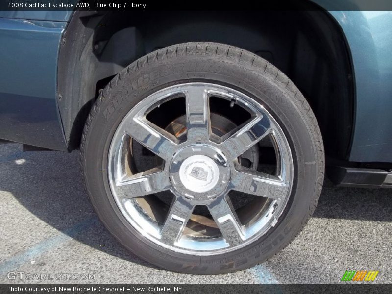 Blue Chip / Ebony 2008 Cadillac Escalade AWD