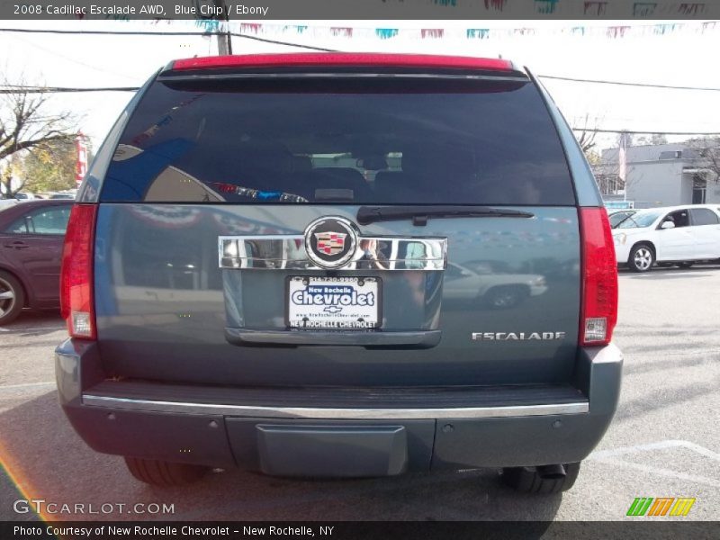 Blue Chip / Ebony 2008 Cadillac Escalade AWD
