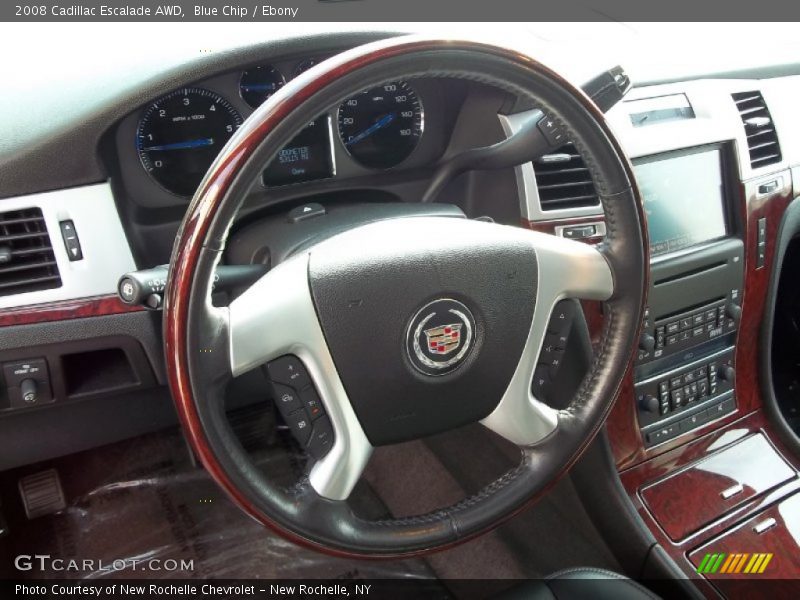 Blue Chip / Ebony 2008 Cadillac Escalade AWD