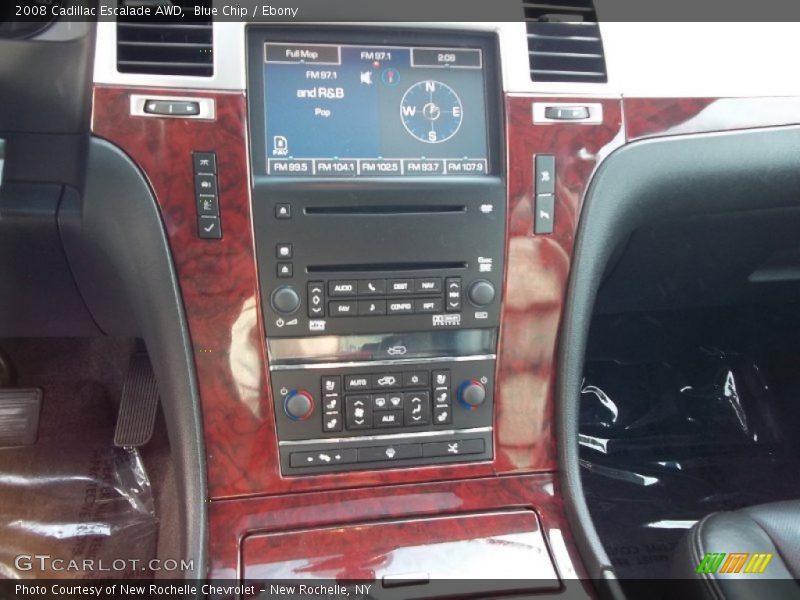 Blue Chip / Ebony 2008 Cadillac Escalade AWD
