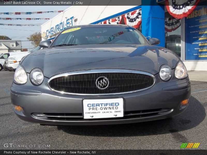 Stone Gray Metallic / Gray 2007 Buick LaCrosse CX