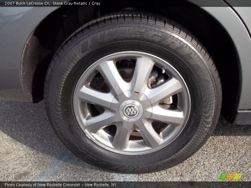 Stone Gray Metallic / Gray 2007 Buick LaCrosse CX