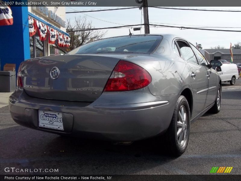 Stone Gray Metallic / Gray 2007 Buick LaCrosse CX