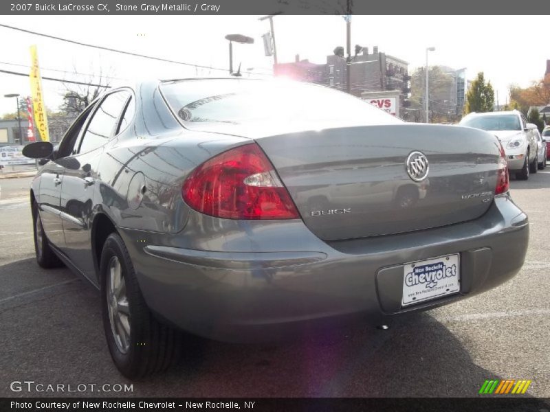Stone Gray Metallic / Gray 2007 Buick LaCrosse CX
